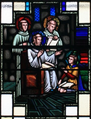 클로나드의 성 핀니안을 가르치는 웨일스의 성 다윗_디테일_by Hogan_photo by Andreas F. Borchert_in the church of St Finian in Clonard_Meath.jpg